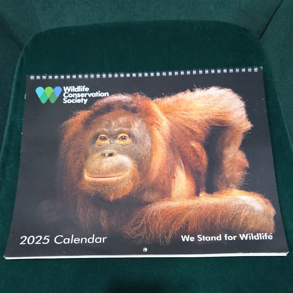 Wildlife Conservation Society 2025 Wall Calendar
